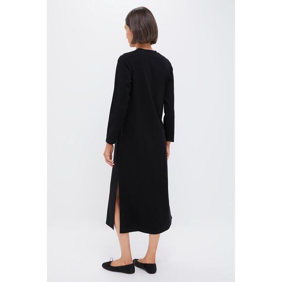 POMANDER PLACE Black Gio Maxi Dress Size L NWT Retail $128 Tuckernuck - Picture 2 of 8